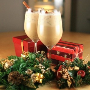 eggnog smoothie