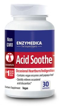 Acid Soothe for Occasional Heartburn and Indigestion from Enzymedica