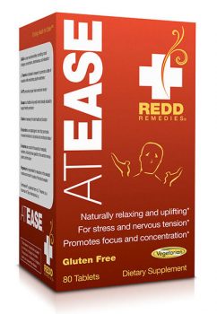 at ease relaxing supplement from Redd Remedies