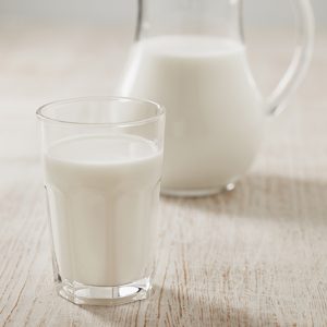 glass of milk lactose intolerance