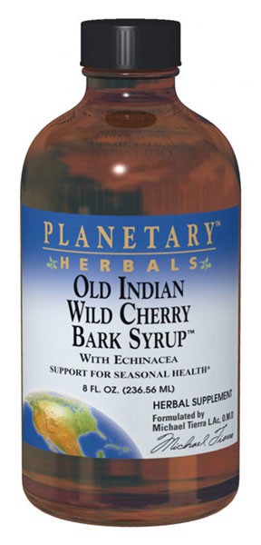 Old Indian Wild Cherry Bark Syrup from Planetary Herbals