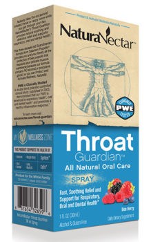 Throat Guardian spray from Natura Nectar