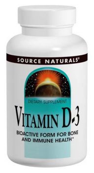 Vitamin D-3 from Source Naturals